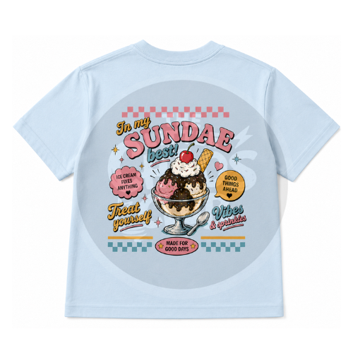 In My Sundae Best Kids Graphic T-Shirt