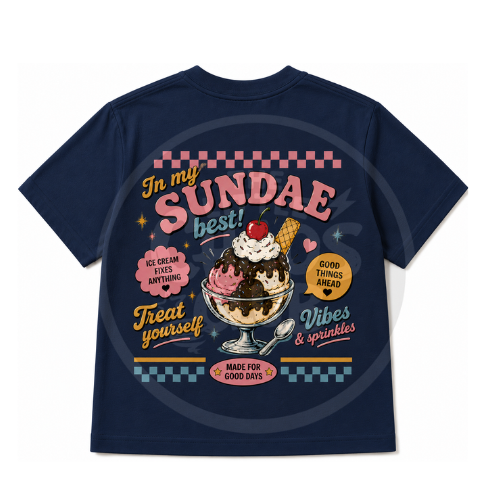 In My Sundae Best Kids Graphic T-Shirt