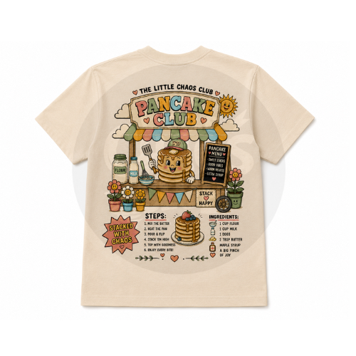 Pancake Club Kids Graphic T-Shirt