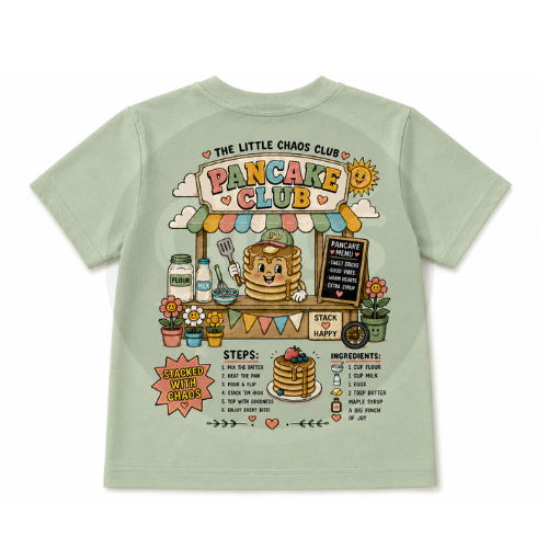 Pancake Club Kids Graphic T-Shirt