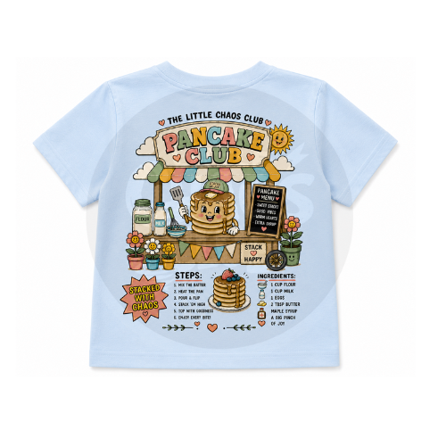 Pancake Club Kids Graphic T-Shirt