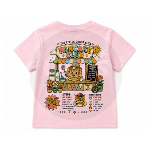 Pancake Club Kids Graphic T-Shirt